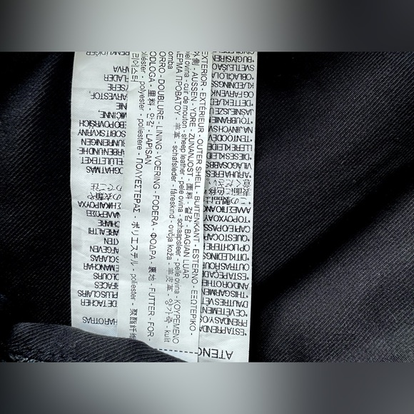 Zara Genuine Leather Jacket (Women’s Size S) - Picture 4 of 5